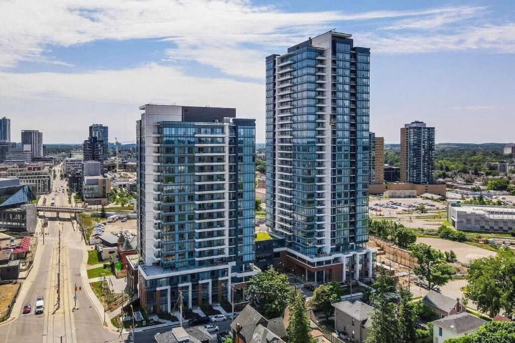 Stylish 2Br Condo - Balcony - Stunning City View Kitchener Exterior photo